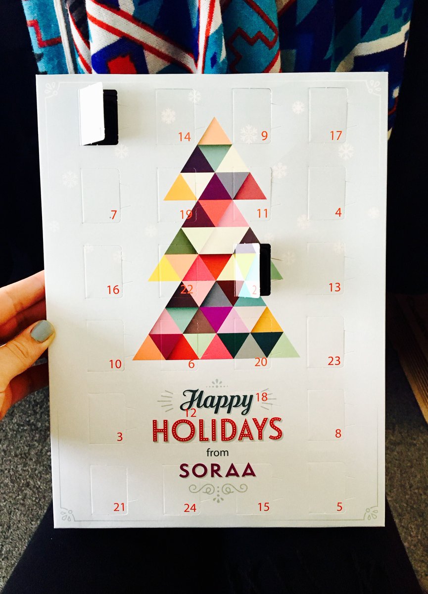 NultyLighting's tweet photo. To eat or not to eat the weekend chocolates! Maybe we should save them for Monday... #adventcalendarproblems #christmas #decisions @Soraainc https://t.co/7uiLdF78Gu