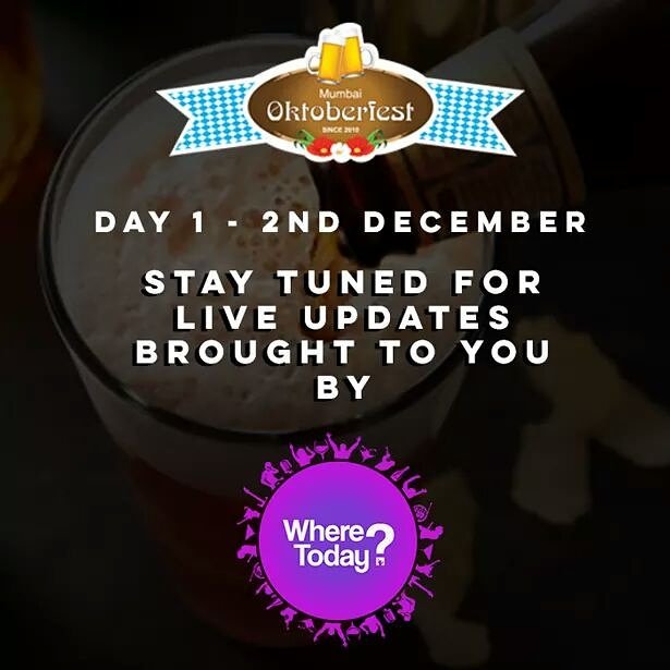 wheretodayapp's tweet image. The day of the biggest beer fest is finally here! Watch this space for updates all day long!

#WhereToday #Octoberfest #Beer