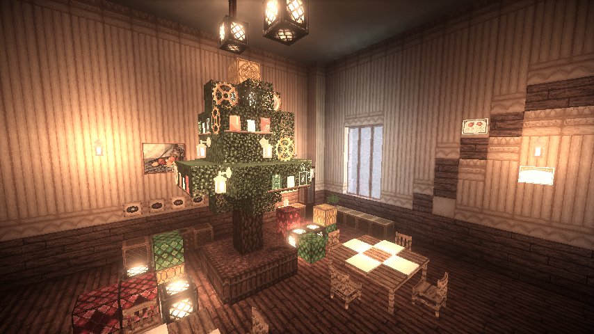 マイクラで帝國図書館再現