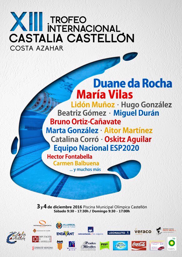 WanJo_13's tweet photo. Mañana comienza el #TICC2016 mucha suerte a nuestros chic@s de #CTNPetxina y #CECheste #swimfast https://t.co/4Nk0cV9GM9