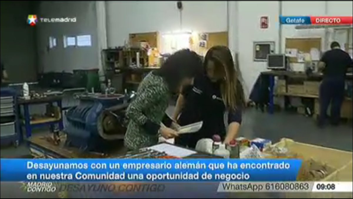 BuenosDiasTM's tweet photo. Desayunamos con un empresario alemán que ha encontrado en nuestra comunidad una oportunidad de negocio. https://t.co/ONFrFfqGR9