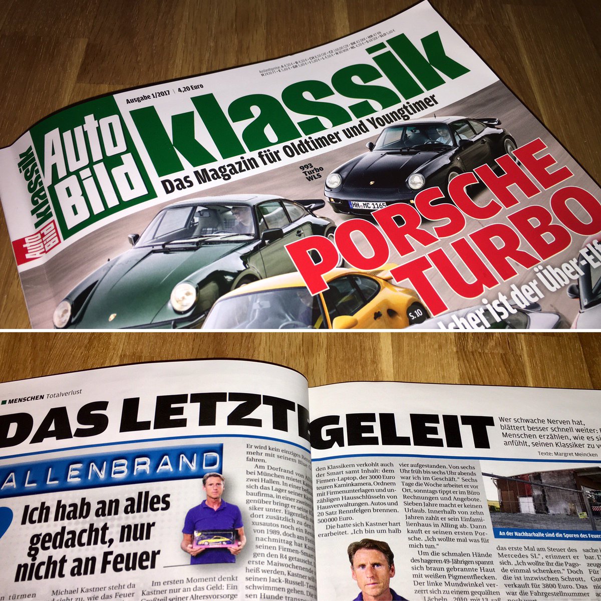 Greta_schreibt's tweet photo. Fünf Menschen erzählen, wie es ist, den geliebten #Oldtimer zu verlieren. Fünf Geschichten und wertvolle Tipps jetzt in der #AutoBildKlassik https://t.co/3EQCs0GfE9