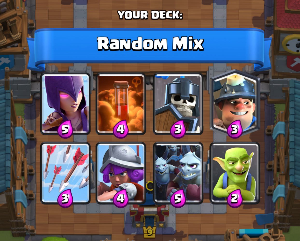 Clash royale random deck outlet