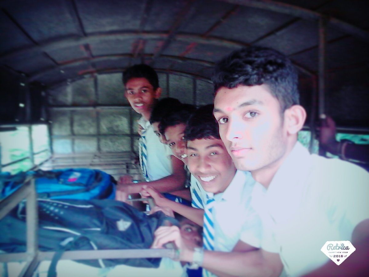 Thusidaran1's tweet photo. Today no bus so students so sad https://t.co/bNJunn8m3U