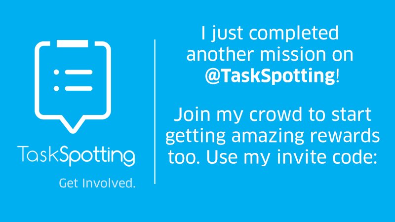 #TaskSpotting