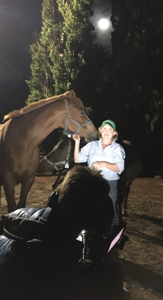 CaroSearcc's tweet photo. The super moon shining on a star from Tassie @Armidale_Stud !! Jenny Watson wins @godolphin staff Excellence award! https://t.co/JzjtzFGEmu
