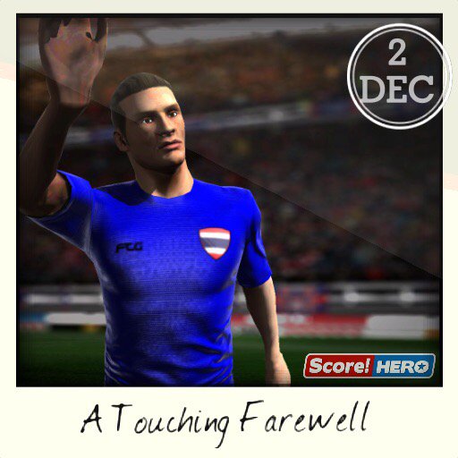koller14's tweet photo. A Touching Farewell #scorehero https://t.co/NfrN0jmzVq https://t.co/QU2xTtN1bK