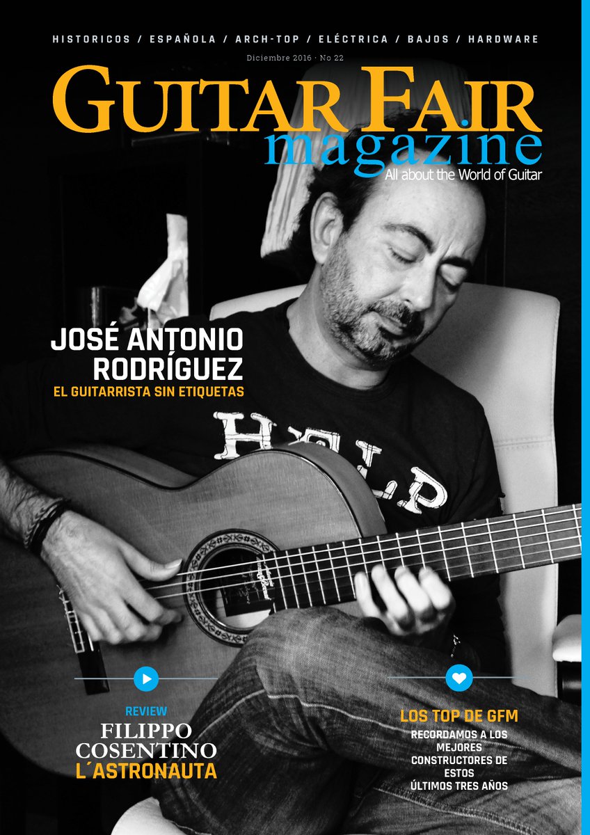 Ya está aquí el nuevo número de <a href="/GuitarFairMag/">Guitar Fair Magazine</a>, con especial constructores más relevantes issuu.com/guitarfairmaga…