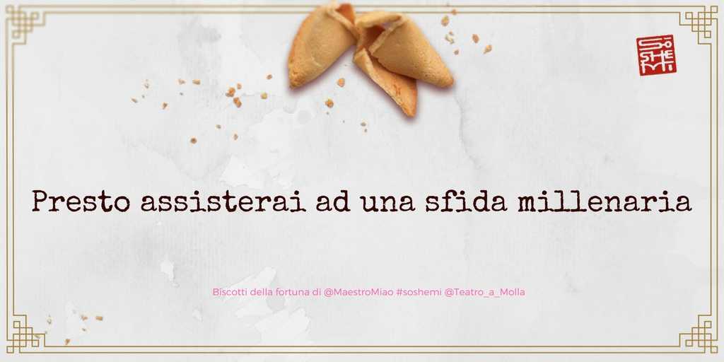 MaestroMiao's tweet photo. il #biscotto non mente. I #soshemi arrivano stasera https://t.co/b4HoOZiI07