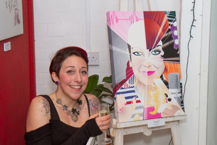 StephDonnyStar's tweet photo. Isle’s Sheridan stars in exhibition raising money for domestic violence service @FemmesOfTheFens https://t.co/2Q1MahKRR6 https://t.co/rExvBcw8eA