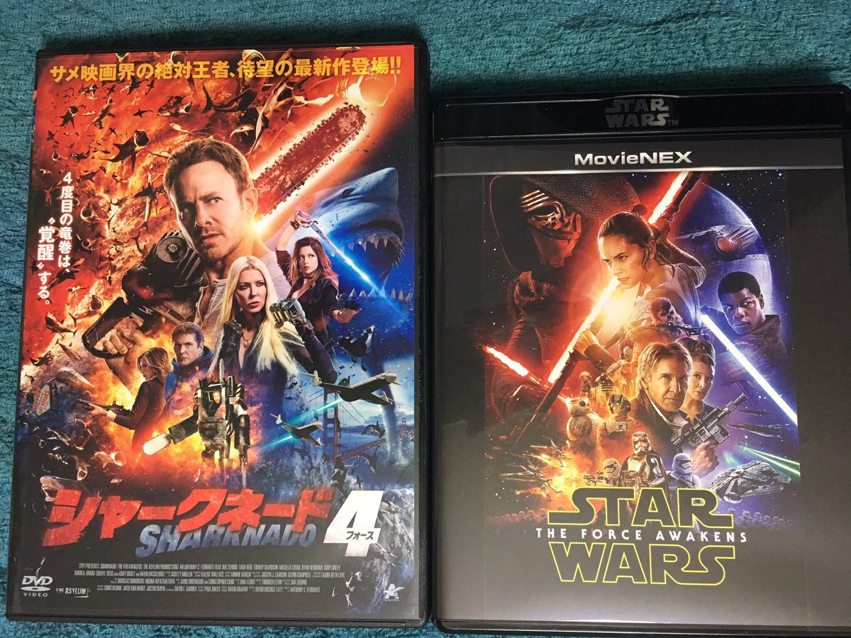 鯛焼き シャークネード4と一緒にスターウォーズも買ってきた