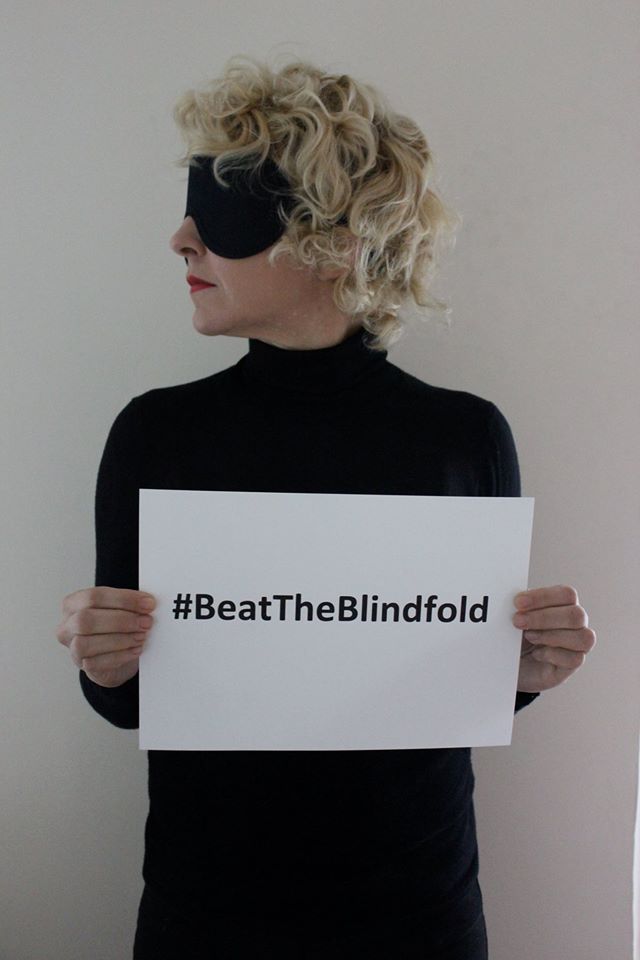 VSmithDressage's tweet photo. Jumping for joy, The blindfold has been lifted. Thank you everyone for your massive support for the #BeatTheBlindfold campaign. @GuideDogs https://t.co/cr7haP9mJD