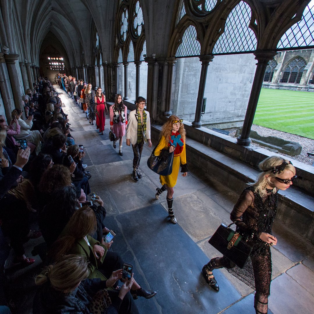BFC (@bfc) on Twitter photo Alessandro Michele’s <a href="/gucci/">gucci</a> show at Westminster Abbey was a gloriously creative highlight of the year" - <a href="/JPicardie/">Justine Picardie</a> #FashionAwards Alessandro Michele’s <a href="/gucci/">gucci</a> show at Westminster Abbey was a gloriously creative highlight of the year" - <a href="/JPicardie/">Justine Picardie</a> #FashionAwards