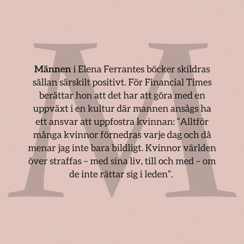norstedts's tweet photo. Dyk ner i Elena Ferrantes värld i vårt A-Ö – bokstav för bokstav ända fram till släppet av del tre i Neapelkvartetten! #Ferrantefeber https://t.co/hrUYFdZbLh