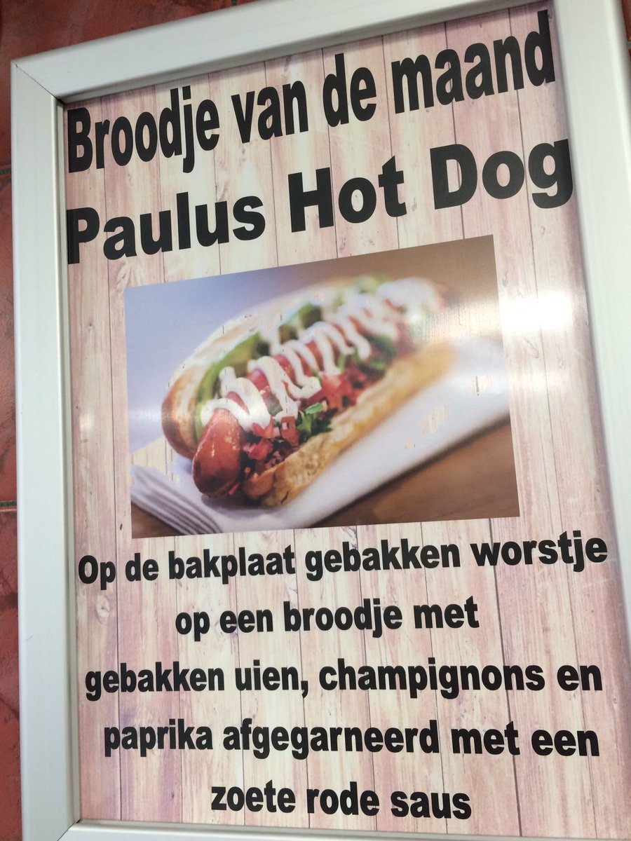 PaulusFrites's tweet photo. Een #nieuwe Maand dus ook #nieuw #BroodjevdMaand https://t.co/1BLKXP9qZv