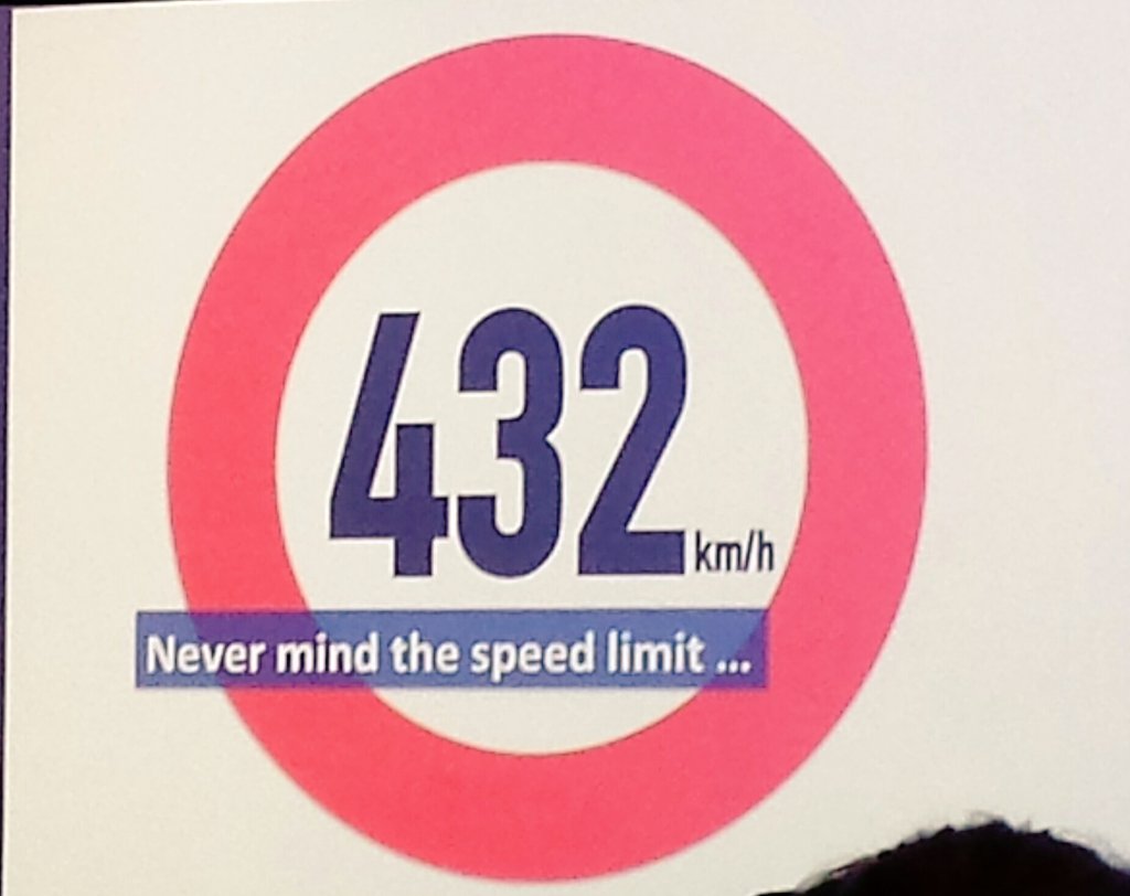 AnnaHoogenkamp's tweet photo. 'Speed is lineair but learning doesn't have to be. That means leaping forward' #greattalk #AndreasMack #oeb2016 https://t.co/HEJCDXDUAz