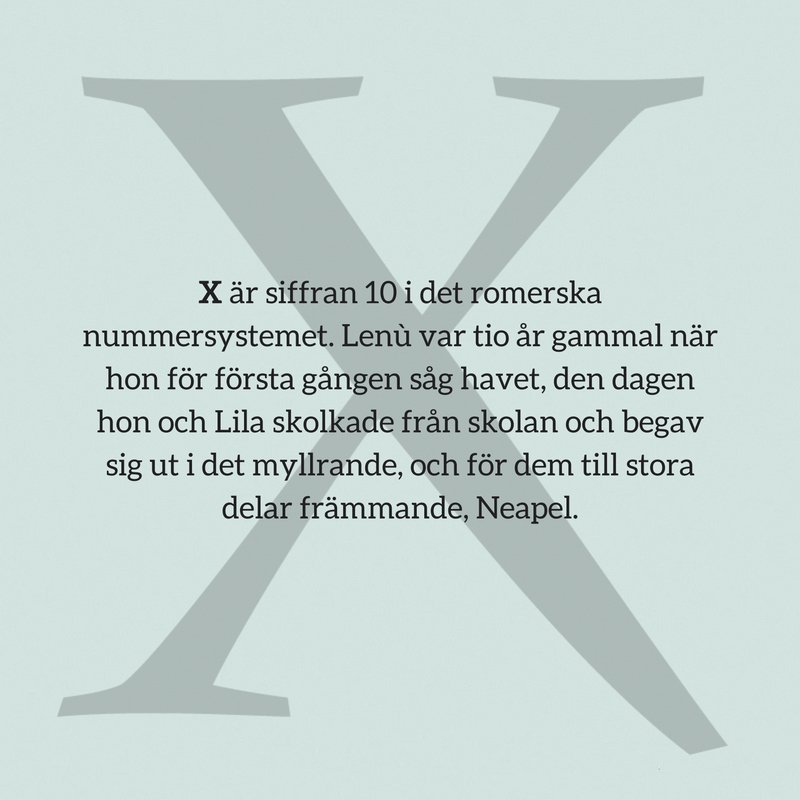 norstedts's tweet photo. Dyk ner i Elena Ferrantes värld i vårt A-Ö – bokstav för bokstav ända fram till släppet av del tre i Neapelkvartetten! #Ferrantefeber https://t.co/u15FGMPuSf