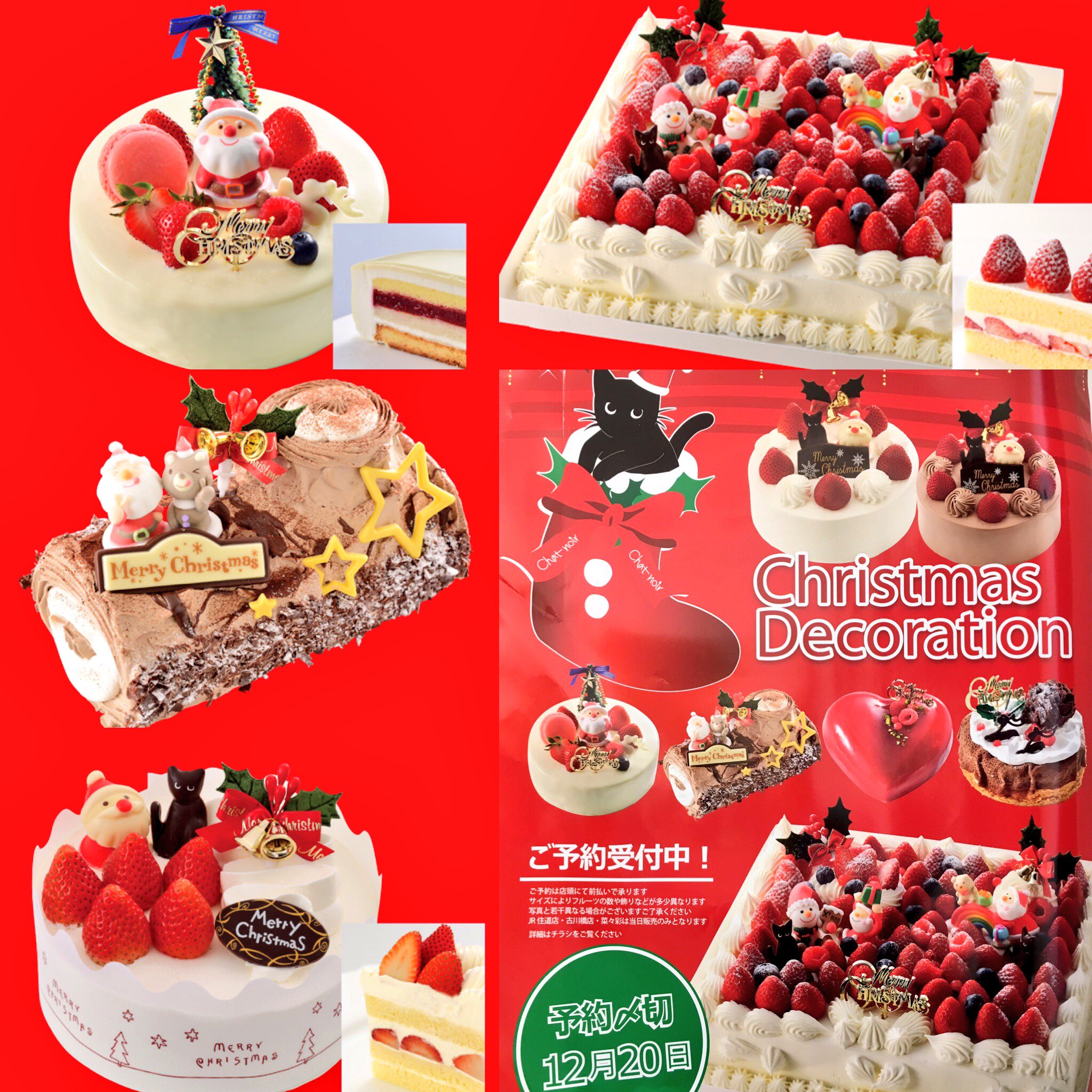 Chat Noir 寝屋川店 Twitter પર クリスマスケーキ ご予約は12月日までとなっております ご予約いただいたお客様にはケーキ1台につき1つ シャノワールの可愛い黒猫ちゃんのお皿が付いてきます ご予約お待ちしております Chat Noir 寝屋川店 Twitter પર クリスマスケーキ ご予約は12月日までとなっております ご予約いただいたお客様にはケーキ1台につき1つ シャノワールの可愛い黒猫ちゃんのお皿が付いてきます ご予約お待ちしております