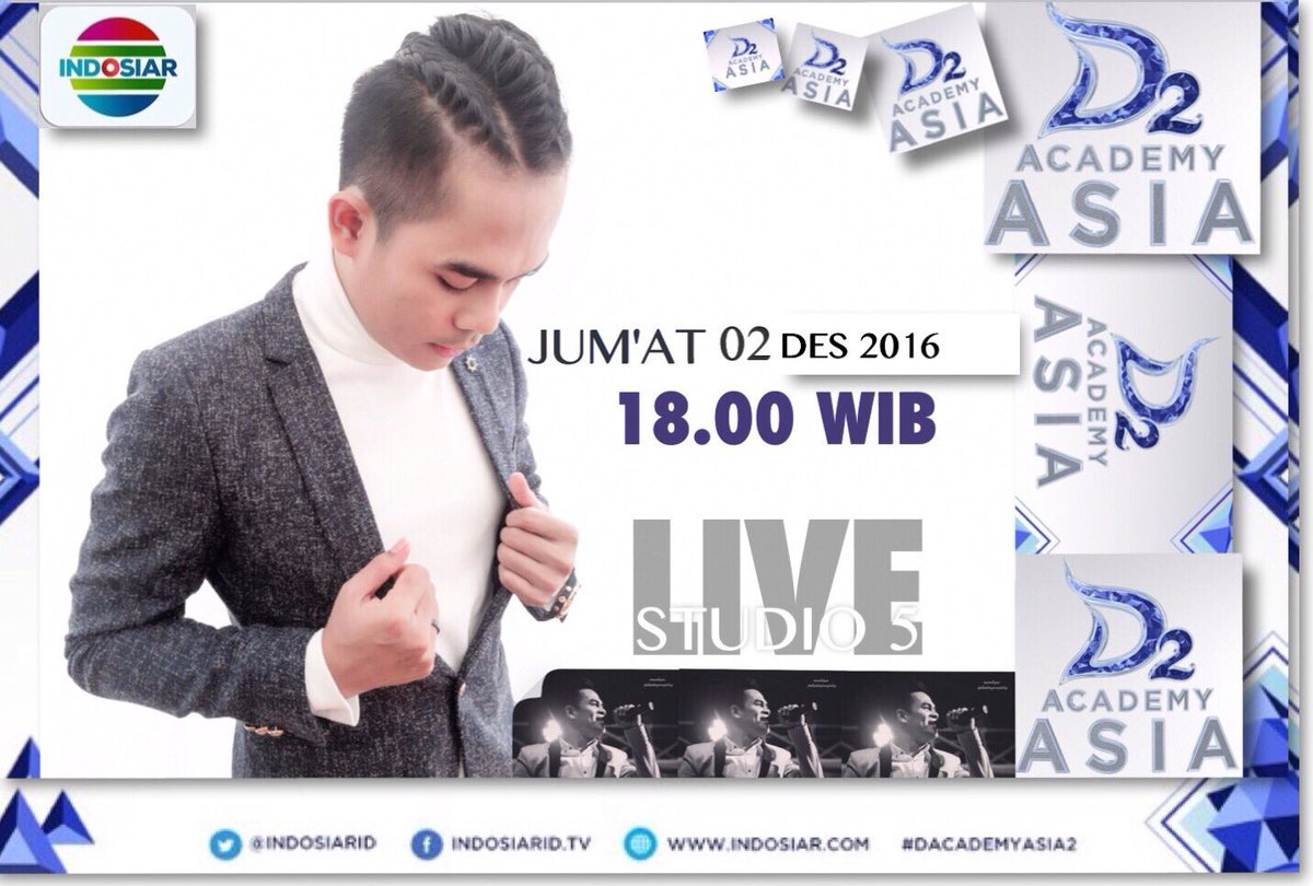 Jangan lupa saksikan malam ini pukul 18:00 #adybima #DAcademyAsia2 #indosiar