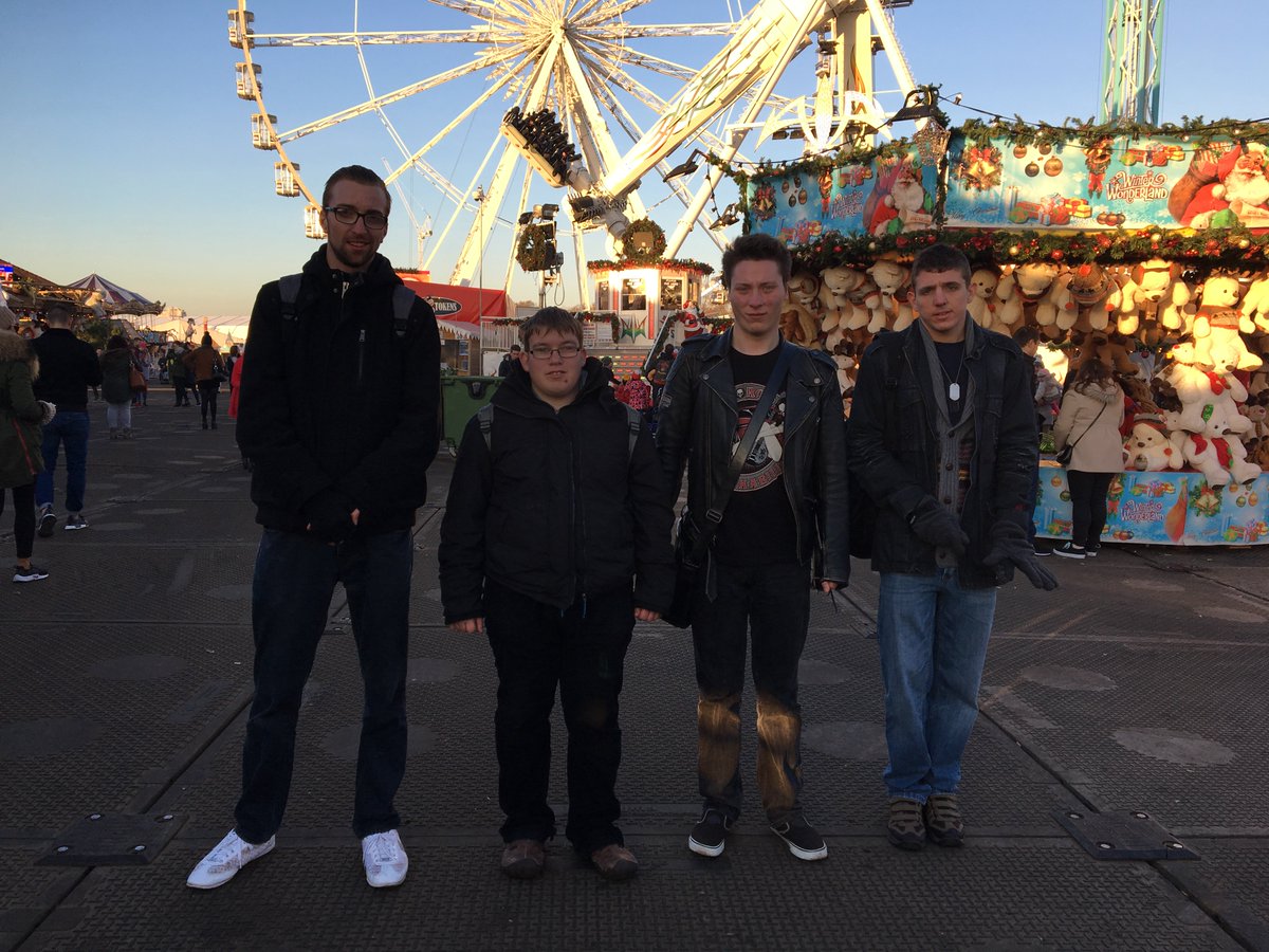 TalentNorwich's tweet photo. 'Tis the season! We took our young people to #London yesterday and #WinterWonderland :) https://t.co/2weq1mORib