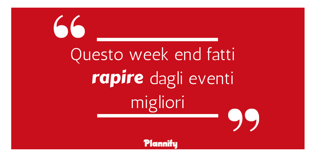 Plannify's tweet photo. Su #Plannify trovi un sacco di eventi gratuiti, non devi fingere un sequestro!
https://t.co/KSg56YFAvr https://t.co/miv5pWTq5s