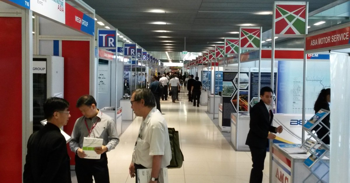 GreenwoodC_TH's tweet photo. Thank you to Global Transport Forum + Asian Exhibition Services for another excellent #SmartRailAsia Conf + Expo #greatcontentandconnections https://t.co/d9LQDxHKG7