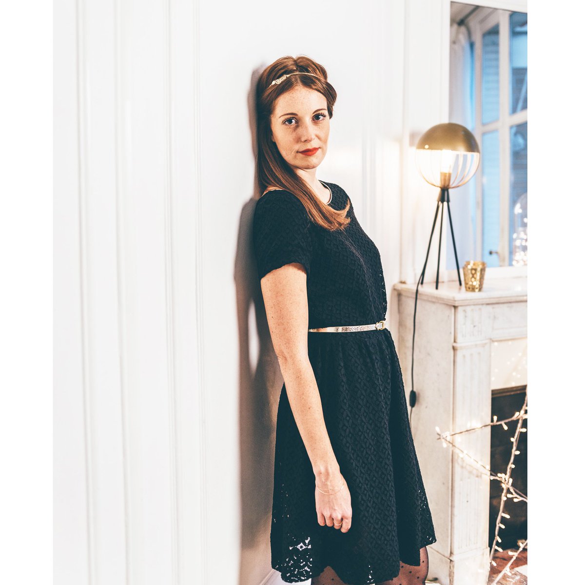 La petite robe noire parfaite et ses jolis bijoux dorés ✨ 
(code FREECHRISTMAS pour les frais de ports gratuits) #eshop #Christmas