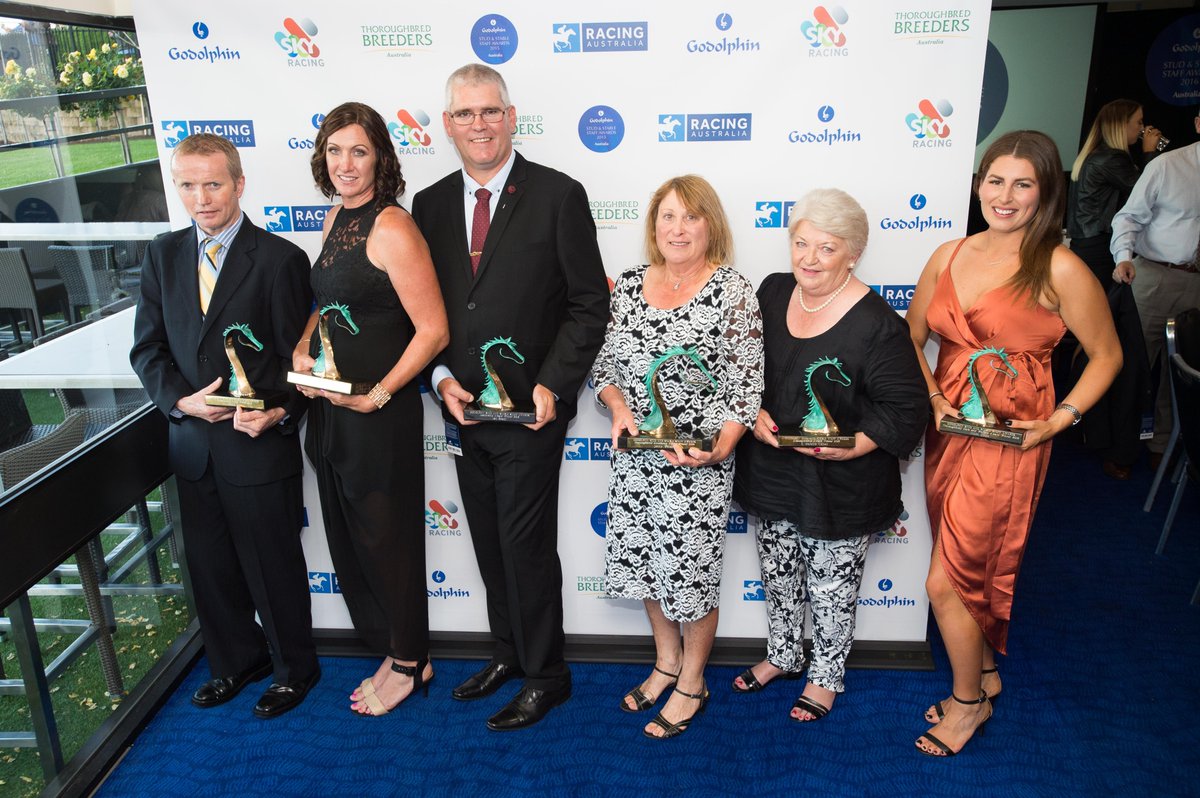 godolphin's tweet photo. #StudandStableStaffAwards Finalists and Winners enjoying their night @TheValley to celebrate the hard work and dedication of the heroes https://t.co/cekYGR8Bnq