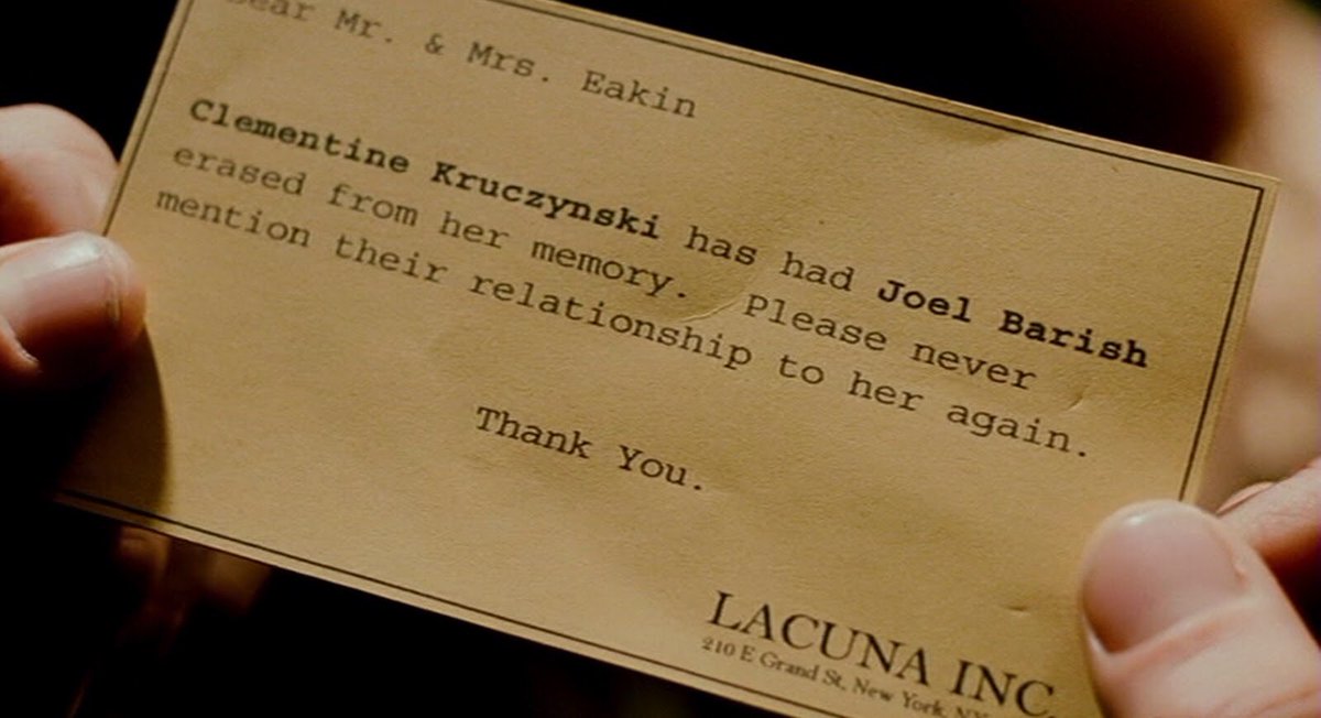 FrankieAvg's tweet photo. @janmikulin Eternal Sunshine of the Spotless Mind- kinda like an ad blocker 🤔 #dmcy16 https://t.co/OsnyJMLiUq
