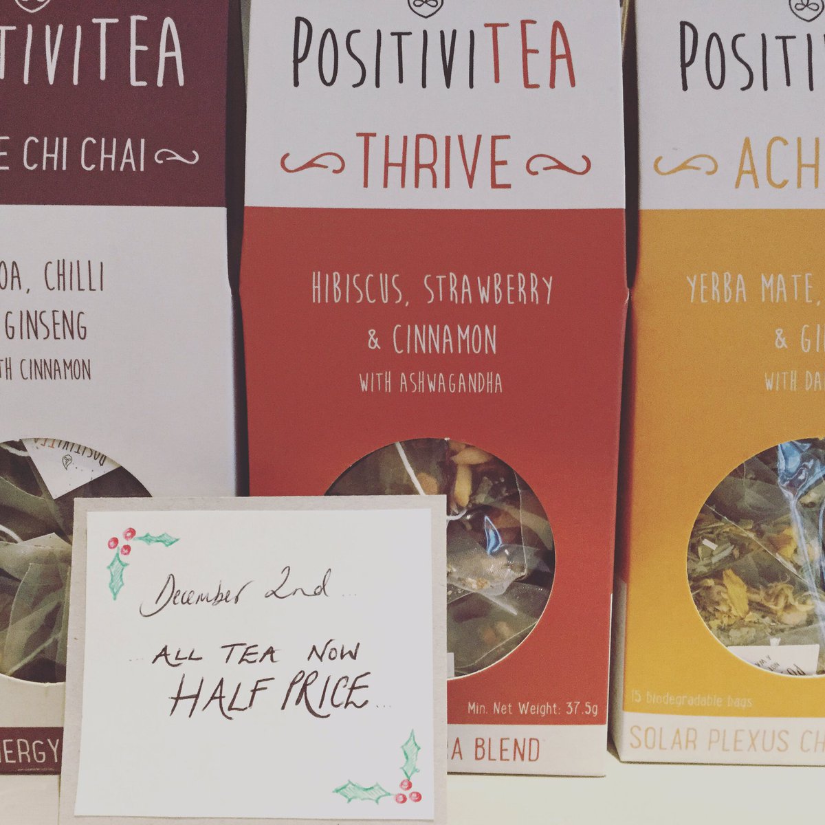 Advent treat 🌟 All tea now half price 🌟 #windermere #lakedistrict #shopping #christmas #stockingfiller #boutique #sale #halfprice #tea #shop