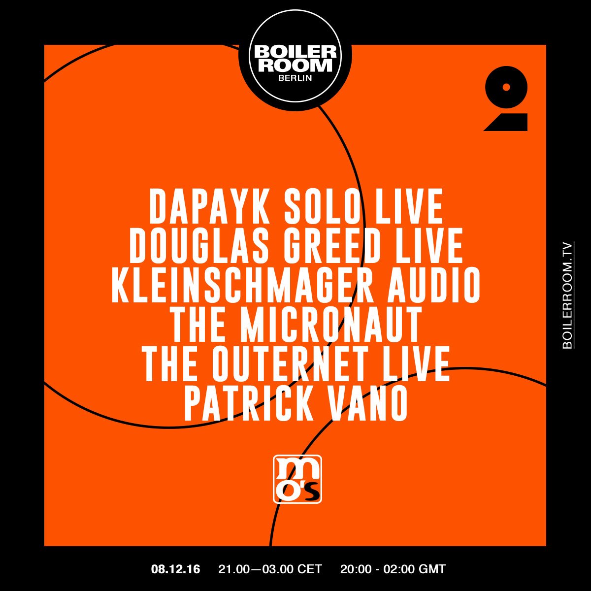 boilerroomtv's tweet photo. We're teaming up with Berlin based label Mo's Ferry for a pure dance session next week. Details, RSVP, and more โ https://t.co/OjQmCEW7RJ https://t.co/wVe6vJbf1I