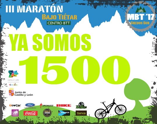 Centrobtttietar's tweet photo. III Maratón Bajo Tiétar - Gredos Sur 22-04-16 Candeleda Plazas agotadas en 35h!!! #MBT17 https://t.co/s6mQM5puTP