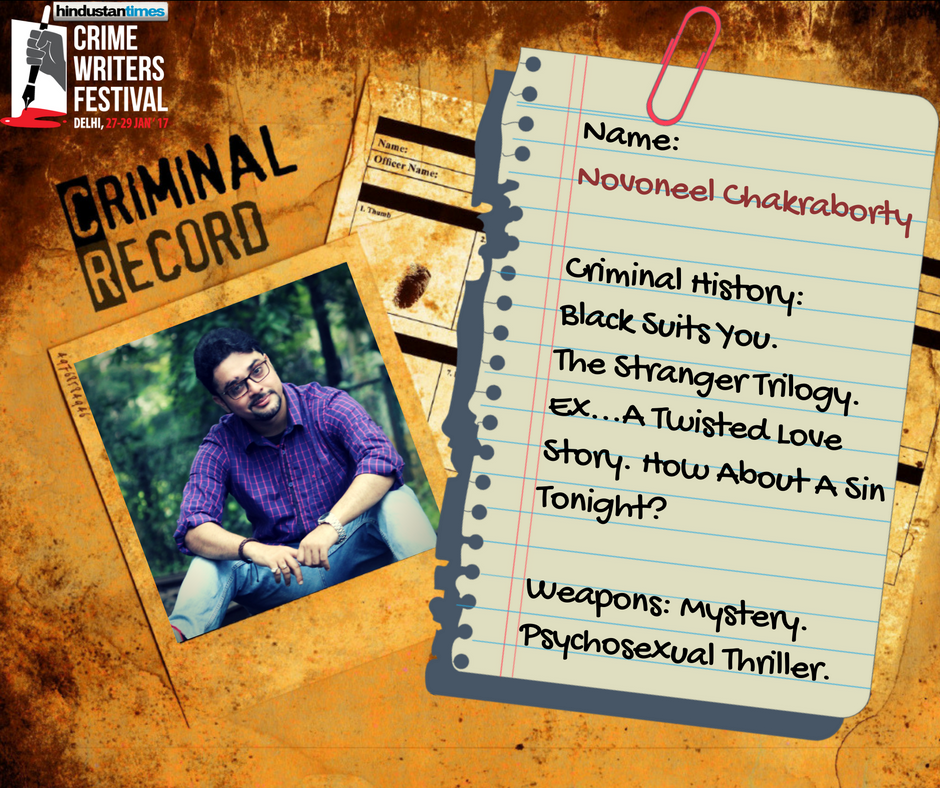 noirlitfest's tweet photo. Speaker #13 is a treat to our #desi readers: Novoneel Chakraborty, bestselling author of #AThingBeyondForever & #ThatKissintheRain! #CWF2017 https://t.co/lq6fbsaMKd