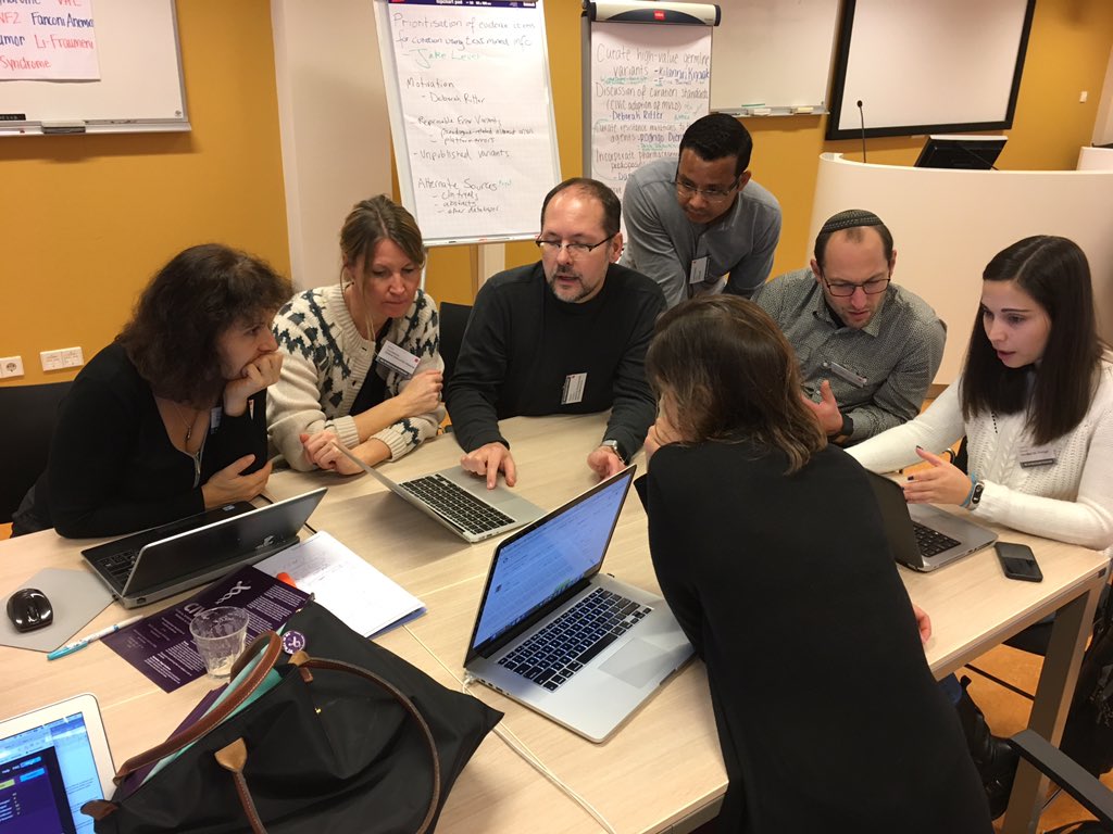 CIViCdb's tweet photo. Let the curation jamboree begin! #civicdb #ngs2016 @AgilentGenomics https://t.co/CNn7Bxxsar