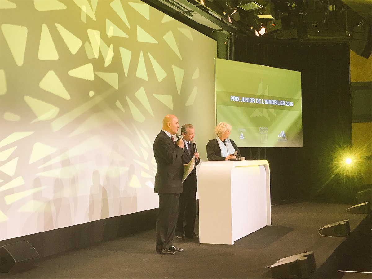 Prix junior de l'#immobilier #simi2016 #lauréate Sophie Weil #promo #MS #MOGI #ESTP