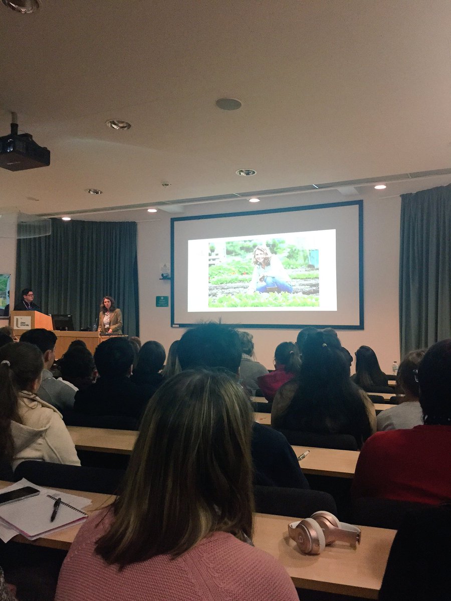DrLauraWells's tweet photo. Fantastic to hear @JillyDougan food vision at #HTMUUBS student conference #ediblegardener #Sustainability #authenticfood #StepUpUUB https://t.co/WXtS23EFd3