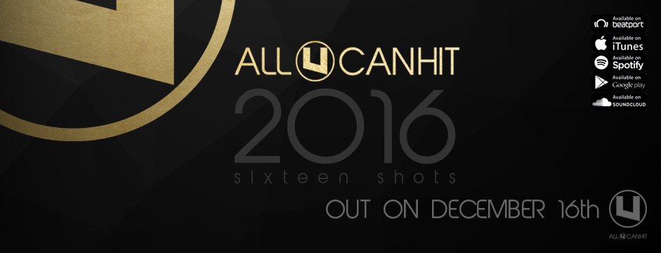 trumencompany's tweet photo. Upcoming news from ALL U CAN HIT!
VARIOUS ARTISTS // ALL U CAN HIT 2016 [SIXTEEN SHOTS]
Out on December 16th https://t.co/93ID2oYEf0