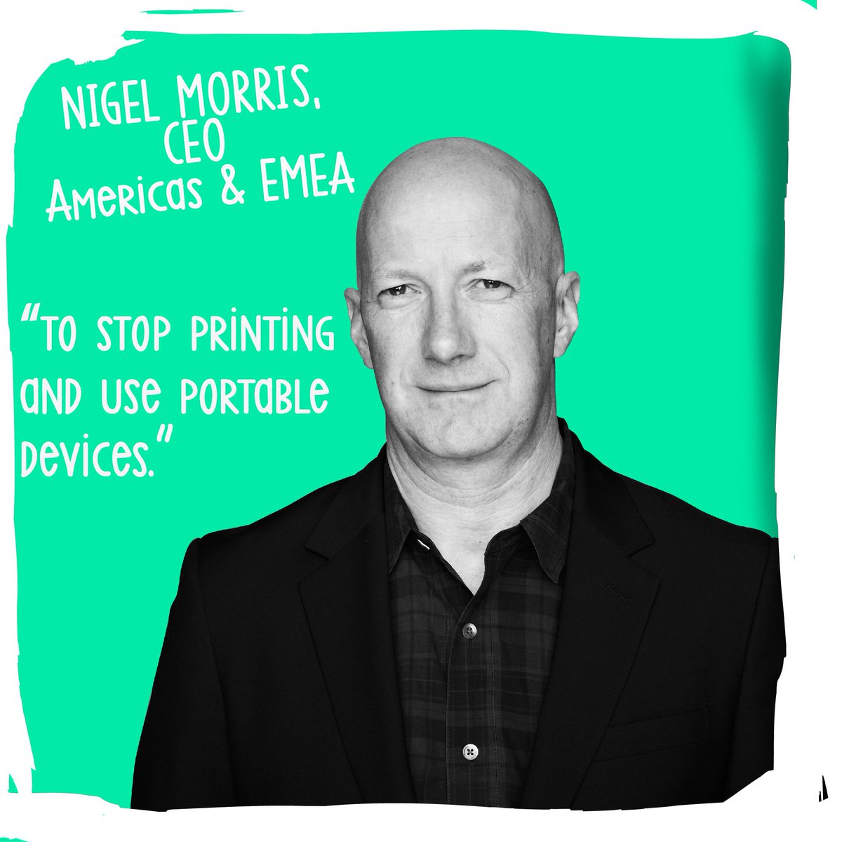 Proud to join colleagues @dentsuaegis in our fight against climate change.
#mygreenpledge: print less &amp; use portable devices @DANfutureproof
