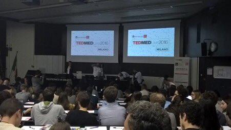 A Milano con <a href="/FightTheStroke/">Fight The Stroke Foundation</a> <a href="/polimi/">Politecnico di Milano</a> per i #TEDMED2016 è il momento di <a href="/fondbracco/">Fondazione Bracco</a> su diversità e imperfezione #call4brain