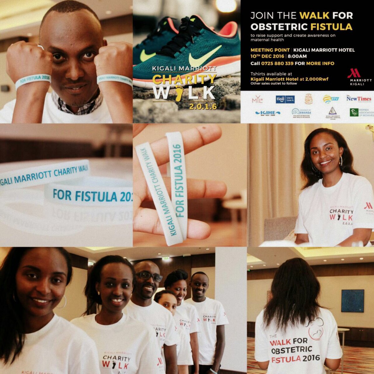 MylHoldings's tweet photo. Reminding u that the #FistulaCharityWalk is on 10thDec, the walk starts from #KagaliMarriott  #2getherWeCanEndFistula https://t.co/Llq7BljU2C