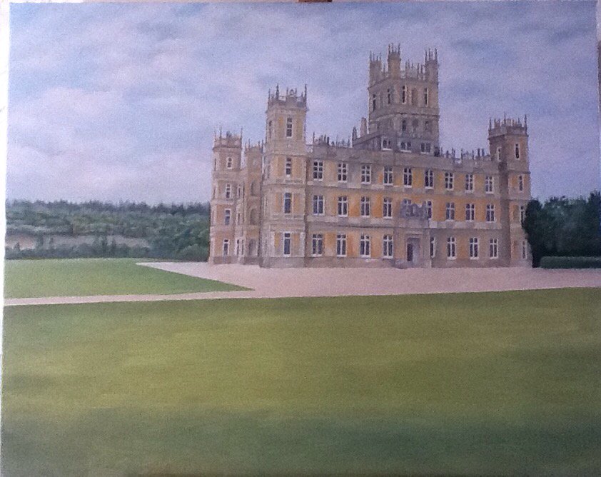 From the beginning.#oilpainting #downtonabbey