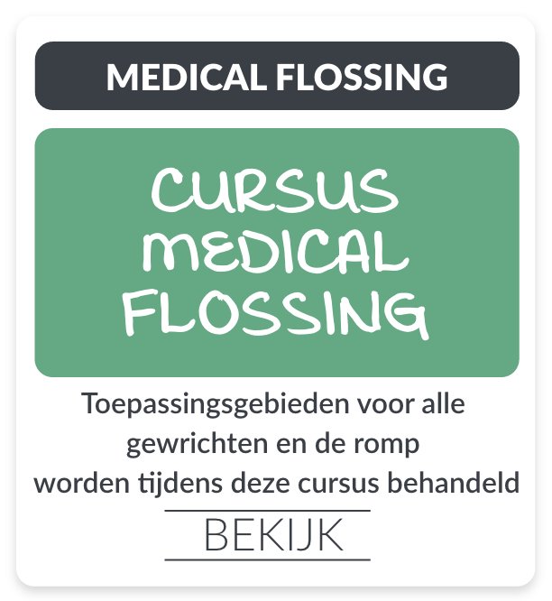 #Cursus Medical Flossing heeft een aantal plaatsen beschikbaar voor 9 december. #opleidingen #workshops  #disporta
disporta.nl/service/medica…
