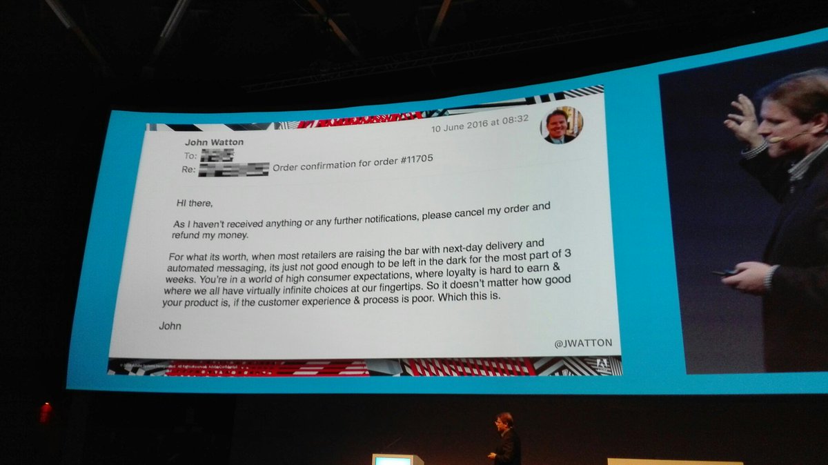 #stimacongress #empoweredcustomers #ameaningfulexperiencemakesthedifference #Experienceisthebrand <a href="/jwatton/">John Watton</a>