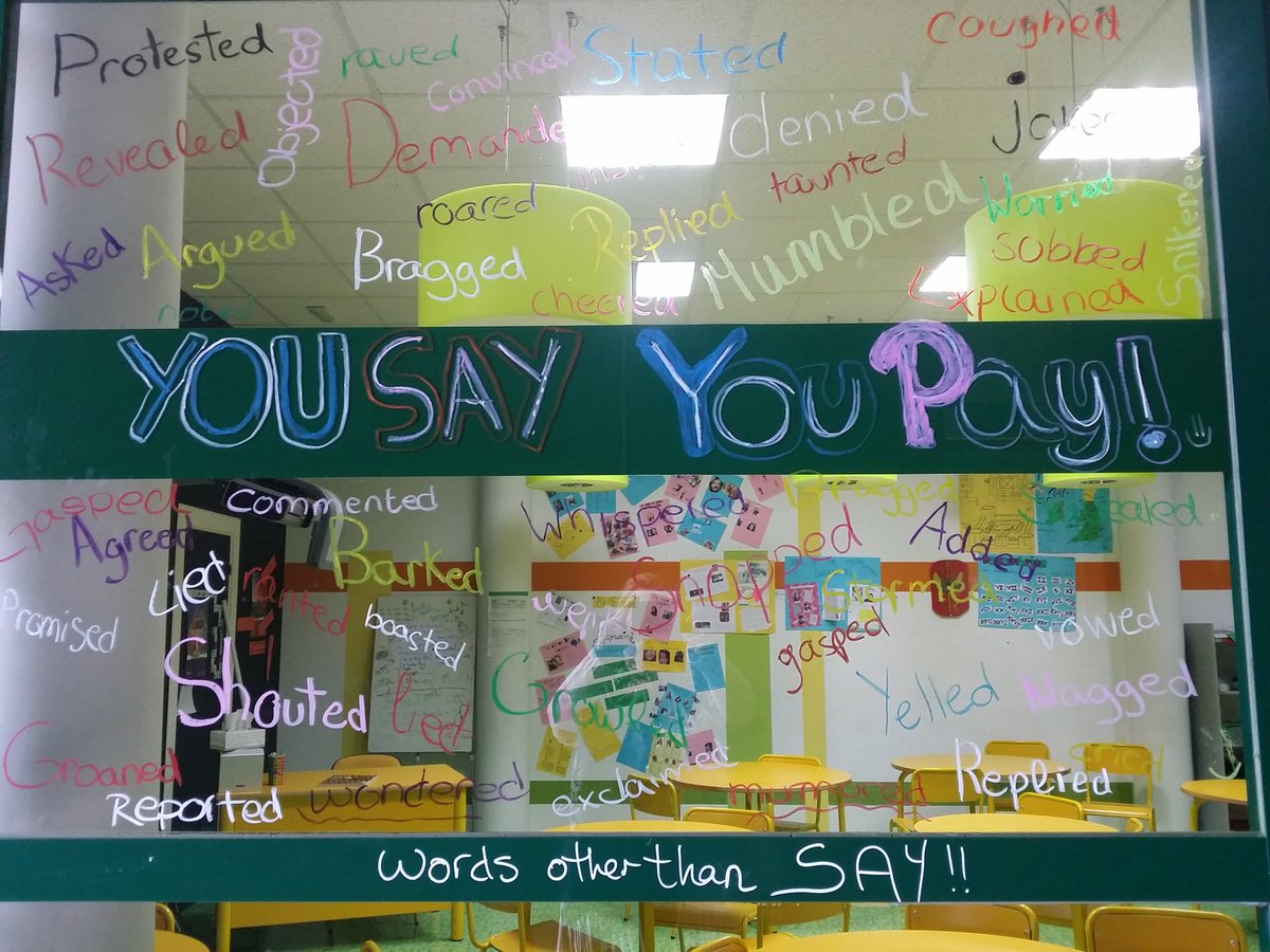 maureenvidal's tweet photo. #wordsotherthansay #windowwriting #yousay-youpay I love writing on class windows!!!! @SEKCiudalcampo https://t.co/juSNN8sGHX