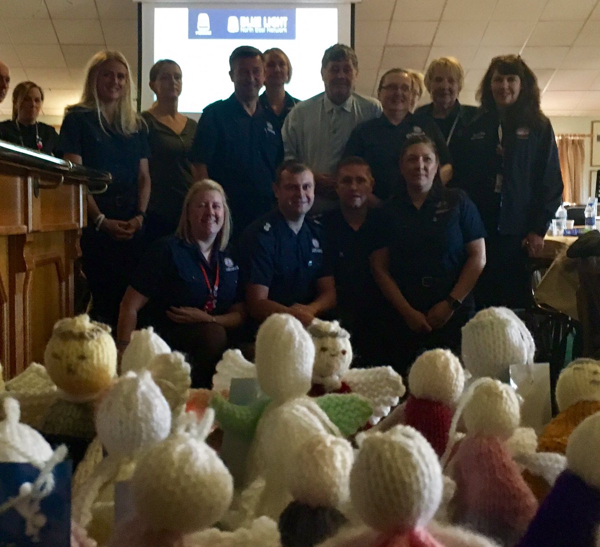<a href="/Tyne_Wear_FRS/">Tyne and Wear Fire and Rescue Service</a>  <a href="/mindbluelight/">Mind Blue Light</a> the team at #nebluelight champions event 🚒