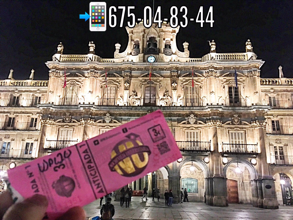 ⚠️⚠️Ultimos TICKETS a 3€!!⚠️⚠️
Consiguelos ya: 📲675048344 (whatsapp Mario).