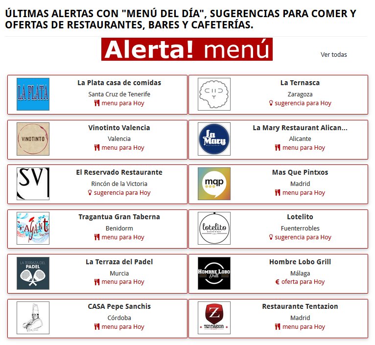 Alertamenu's tweet photo. En https://t.co/5h2PIlvHuE❗empezamos bien el #viernes con tus #restaurantes ❤️favoritos !!
Descarga la App en: https://t.co/ENcuYOhDko 📲 https://t.co/6BfQA64Nxg