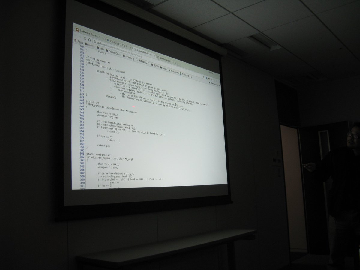 axsh_en's tweet photo. Explaining Software Forwarding Path on the source code level. :) #WakameUG https://t.co/Mg02VLPjRH