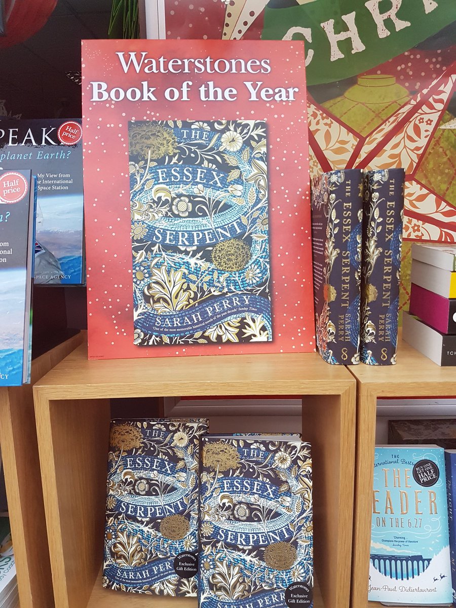 Waterstones EG on Twitter "theessexserpent What a beautiful and wonderful choice for the