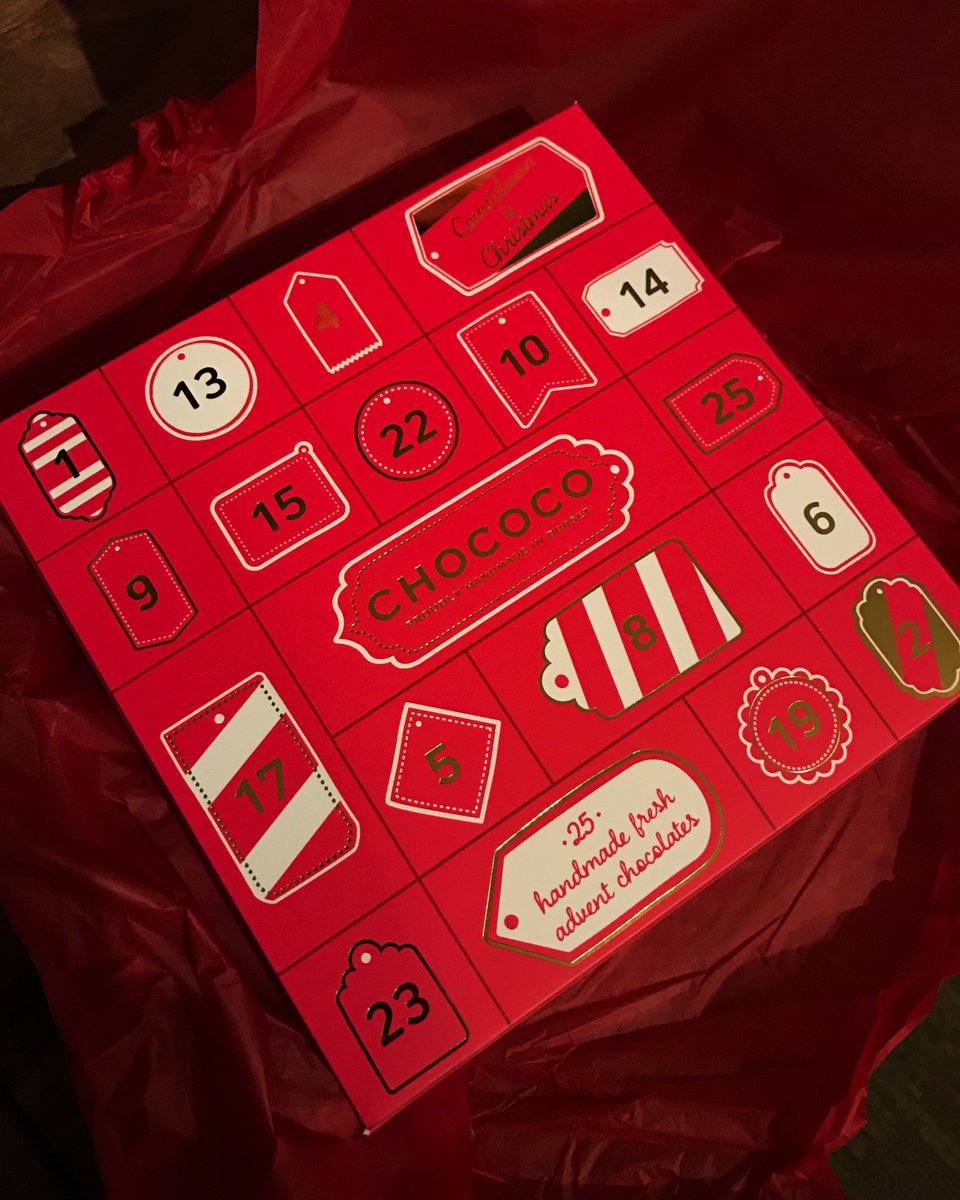 GreatDepths's tweet photo. Could this be the most beautiful advent calendar ever??? Thanks so much @Chococotweet we promise to only eat one a day...or try at least! https://t.co/tehQnOoFfy
